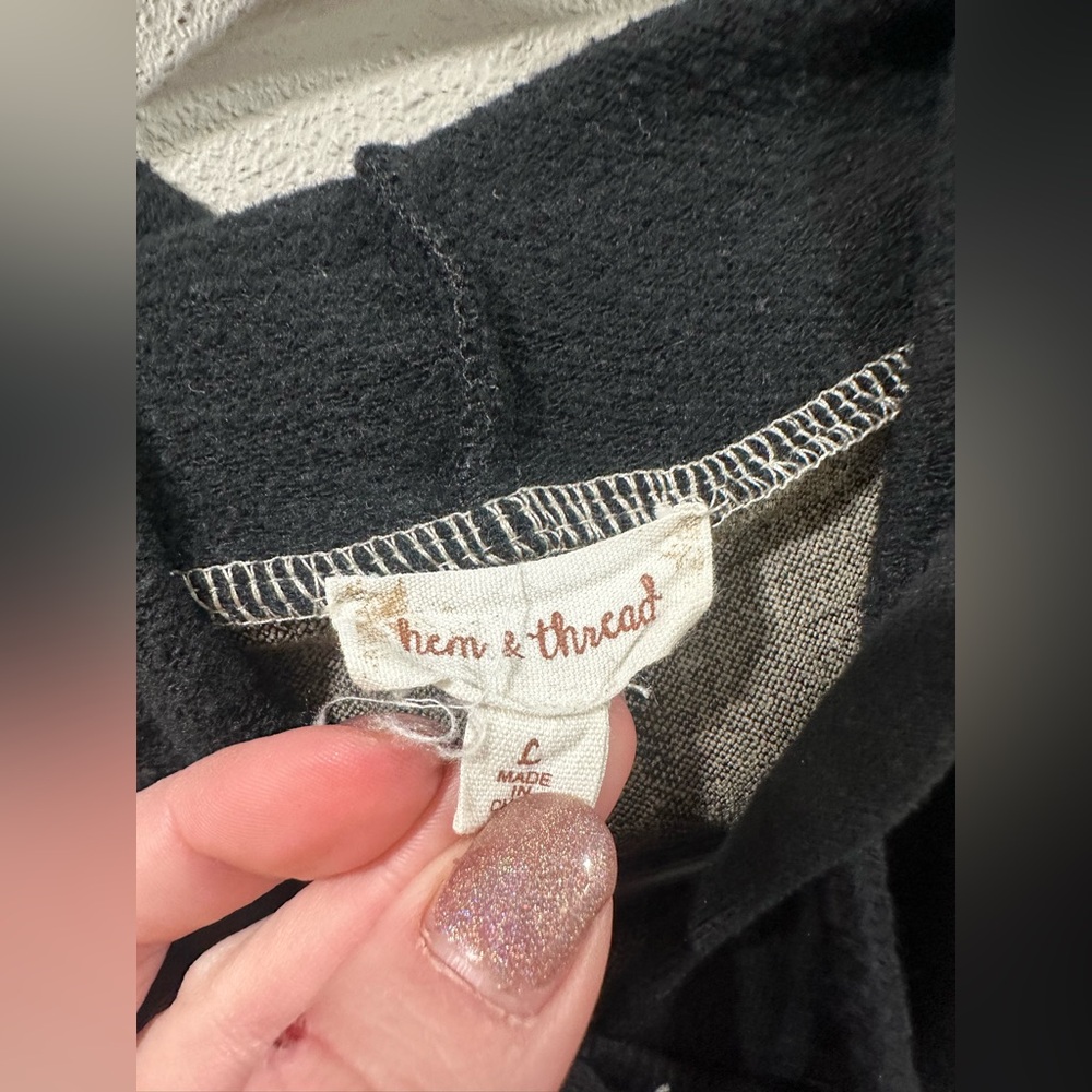 Hem & Thread Button Up Jacket - image 3